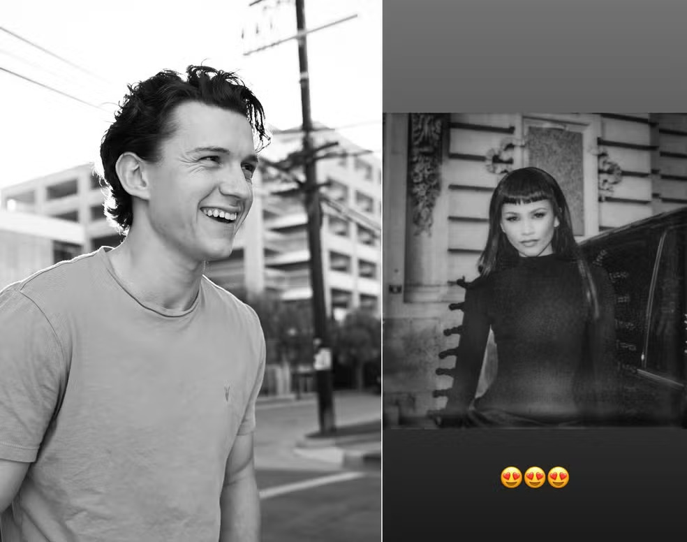 Tom Holland e seu post para Zendaya