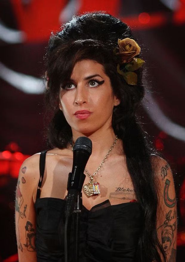 Amy Winehouse no palco