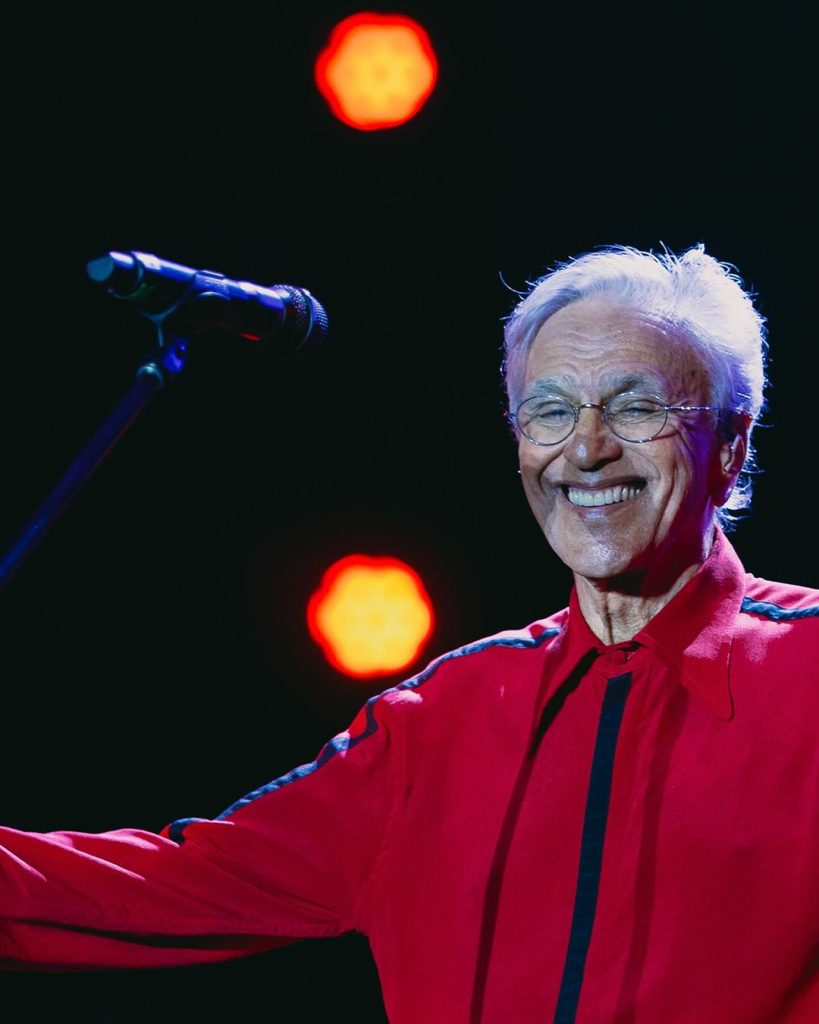 Caetano Velozo durante o Festival de Verão em 2024, em Salvador