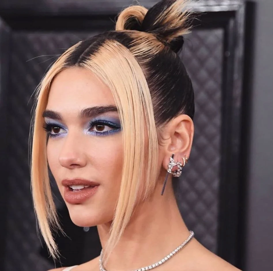 Dua Lipa faz uso do esfumado dos anos 80