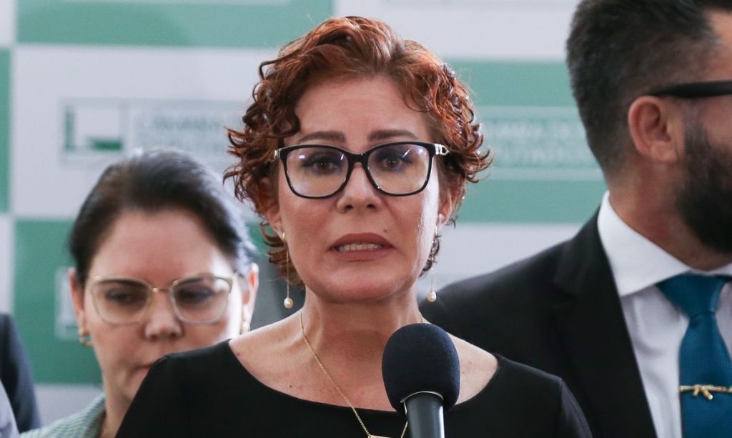 A deputada federal, Carla Zambelli, é uma das maiores apoiadoras do ex-presidente Jair Bolsonaro