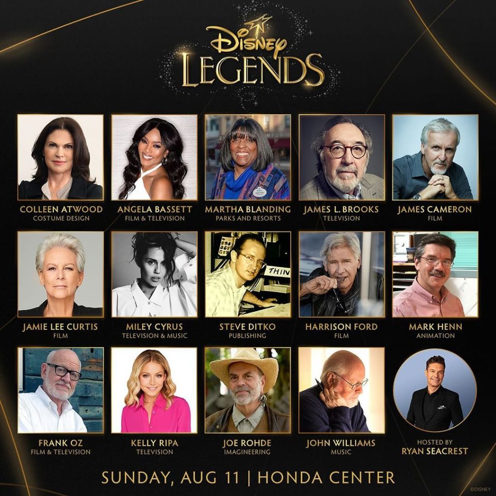 Miley Cyrus será uma das homenageadas com a honraria de “Lenda da Disney” na D23  