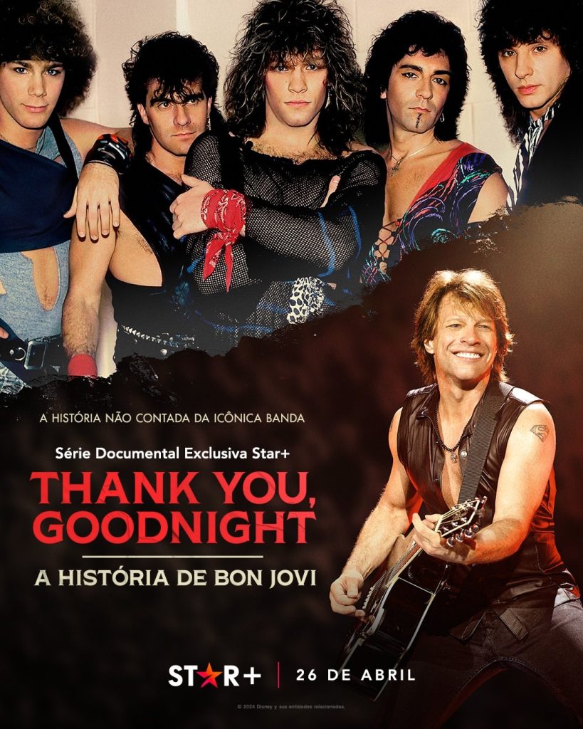 Série documental “Thank You, Good Night: A história de Bon Jovi” ganha trailer inédito