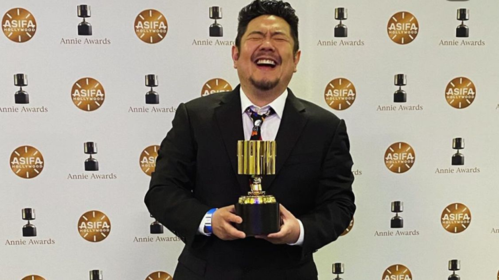 Eric Bauza na premiação The Annie Awards 2024 (Reprodução/Instagram/@bauzilla)