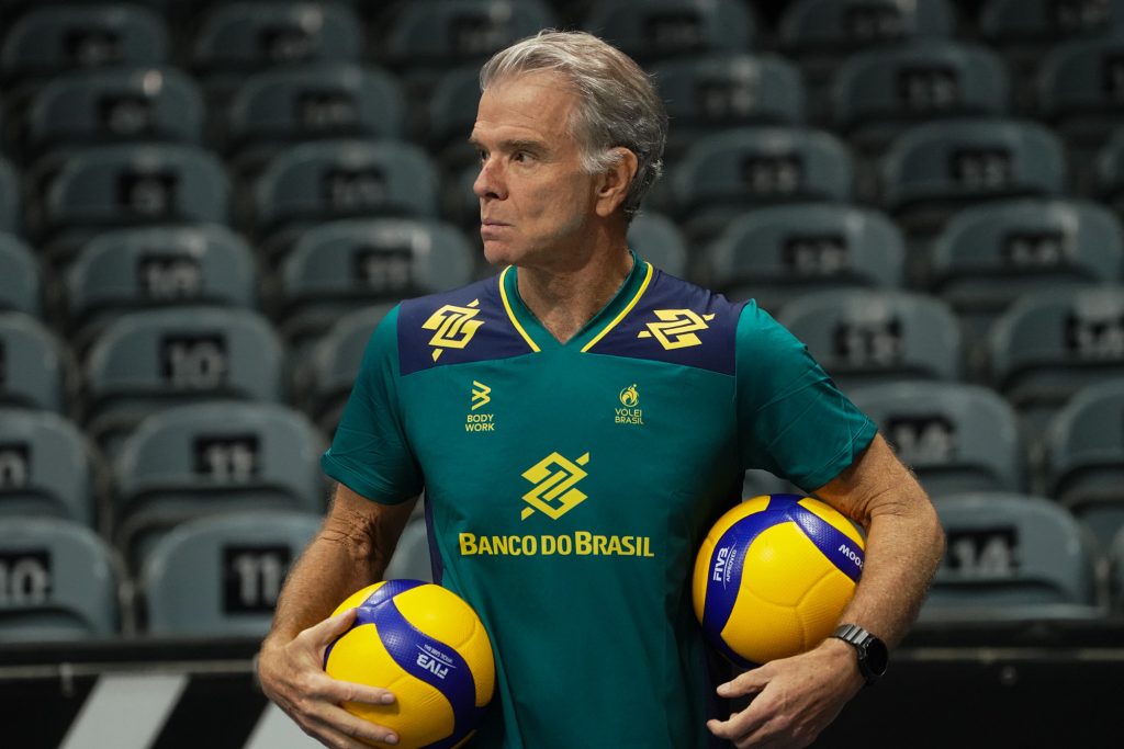 Bernardinho, treinador da Seleção masculina de vôlei