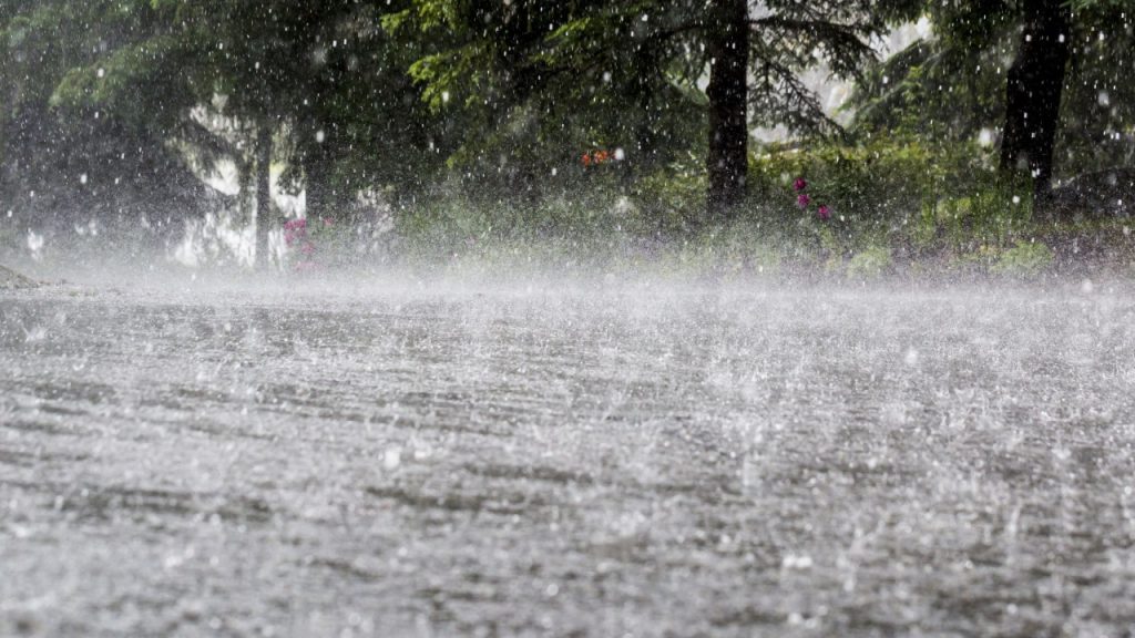 Chuvas em Houston após tempestade 