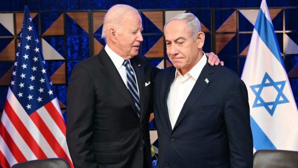 Joe Biden em sua boa relação com o governo de Israel, desde 2016