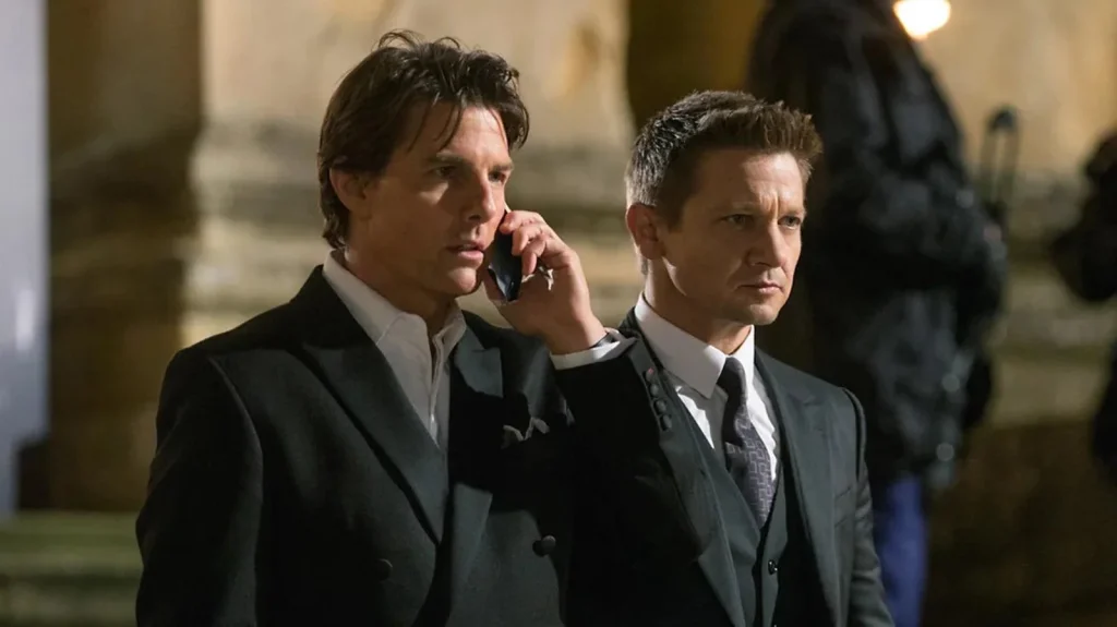 Jeremy Renner e Tom Cruise 