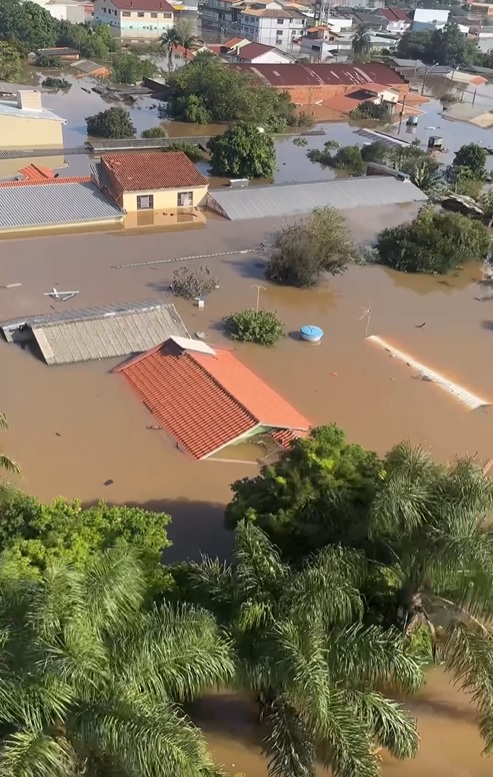 Enchente no Rio Grande do Sul