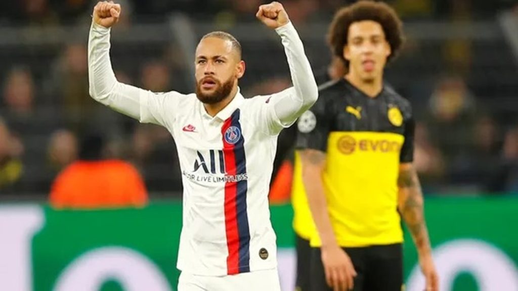 Neymar marca gol no PSG nas oitavas de final da Champions League 2019/20