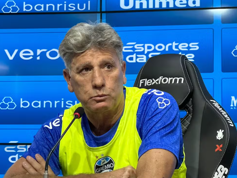 Renato Gaucho, técnico do Grêmio