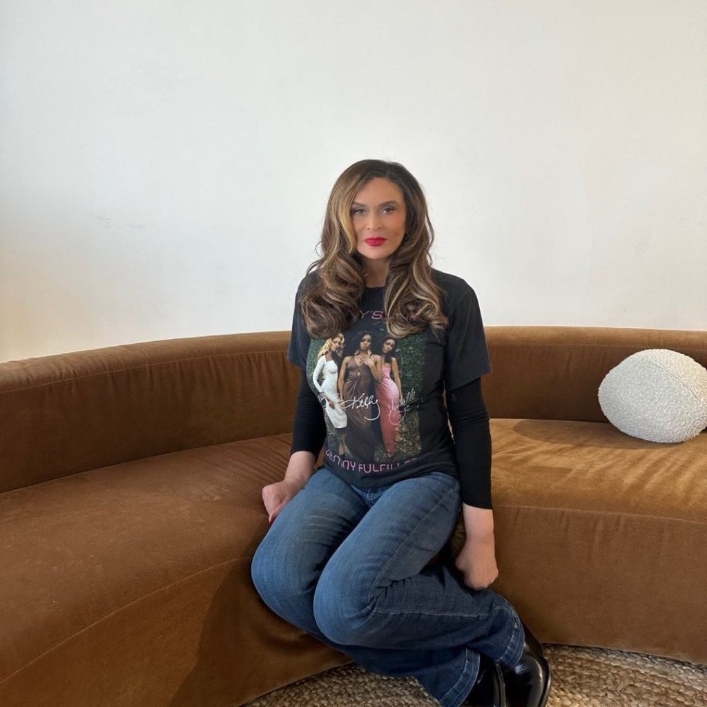 Tina Knowles.