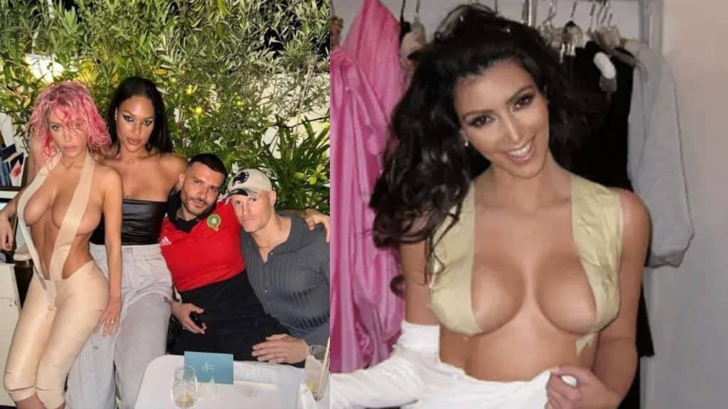 Bianca Censori e Kim Kardashian