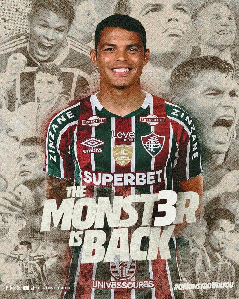 Anúncio publicado nas redes sociais do Fluminense 