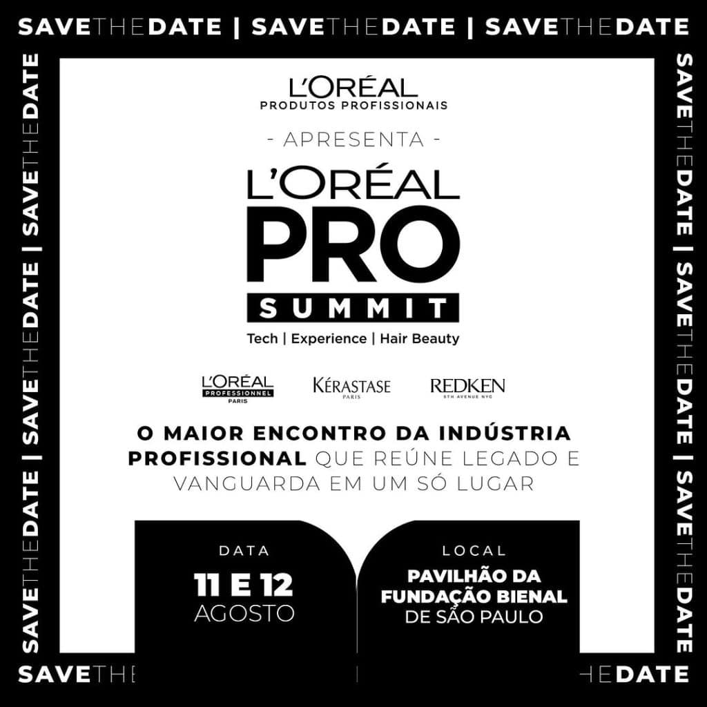 Divulgação do evento L'Oréal PRO Summit