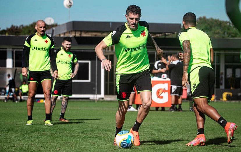 Registro do treinamento desta Terça-feira no CT.