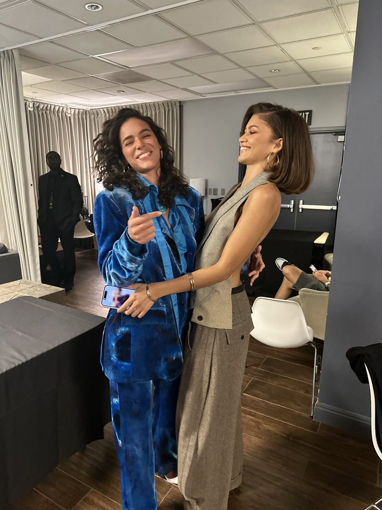 Bruna e Zendaya.