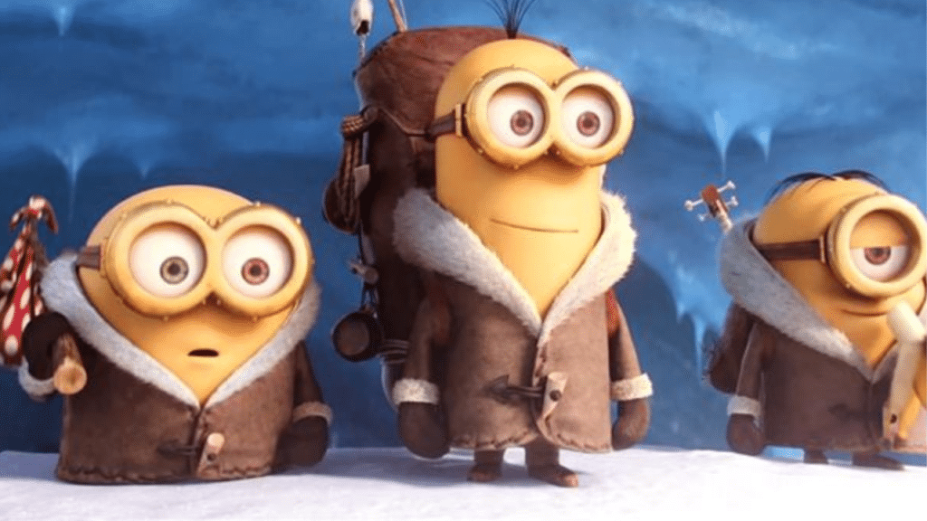 Minions no filme de 2015