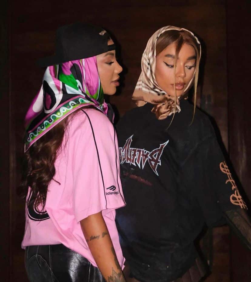 Ludmilla e Brunna apostam em truque de styling do momento