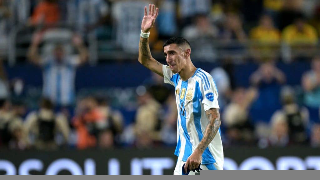 angel di maría fez seu último jogo pela seleção argentina