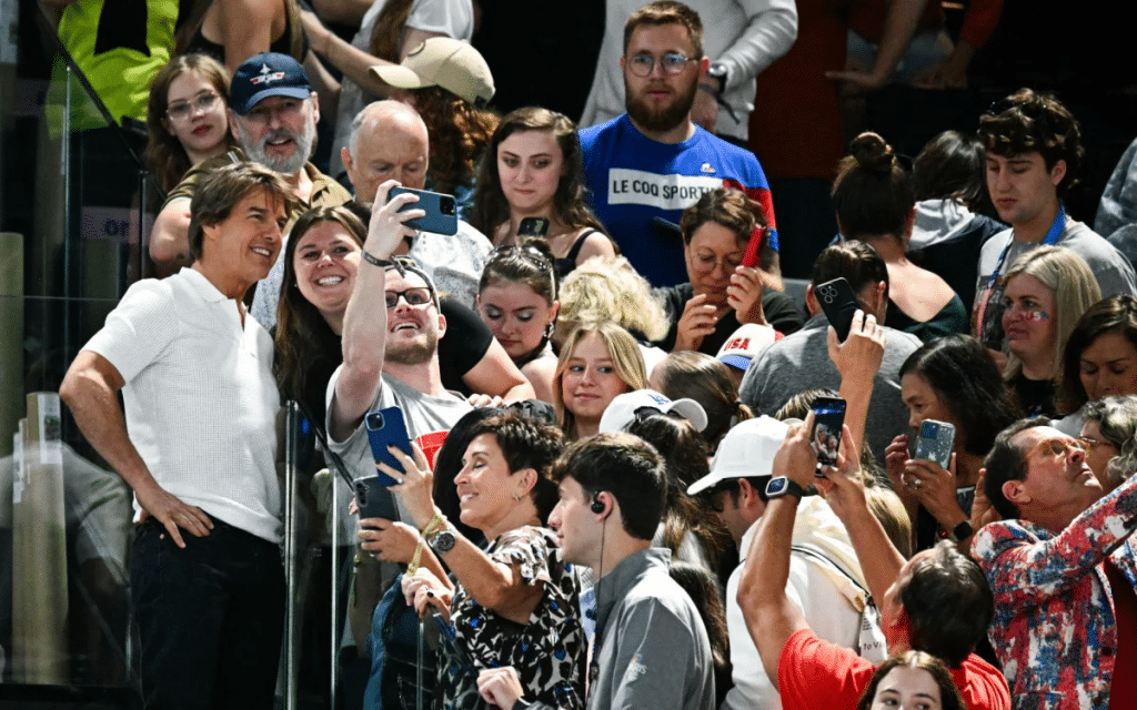 Tom Cruise nas Olimpíadas