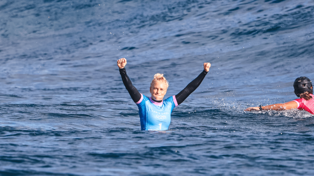 Tati Weston-Webb conquista medalha de prata para o Brasil. 