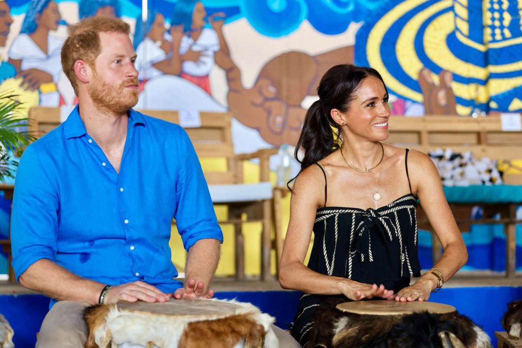 Meghan Markle e Príncipe Harry na Colômbia