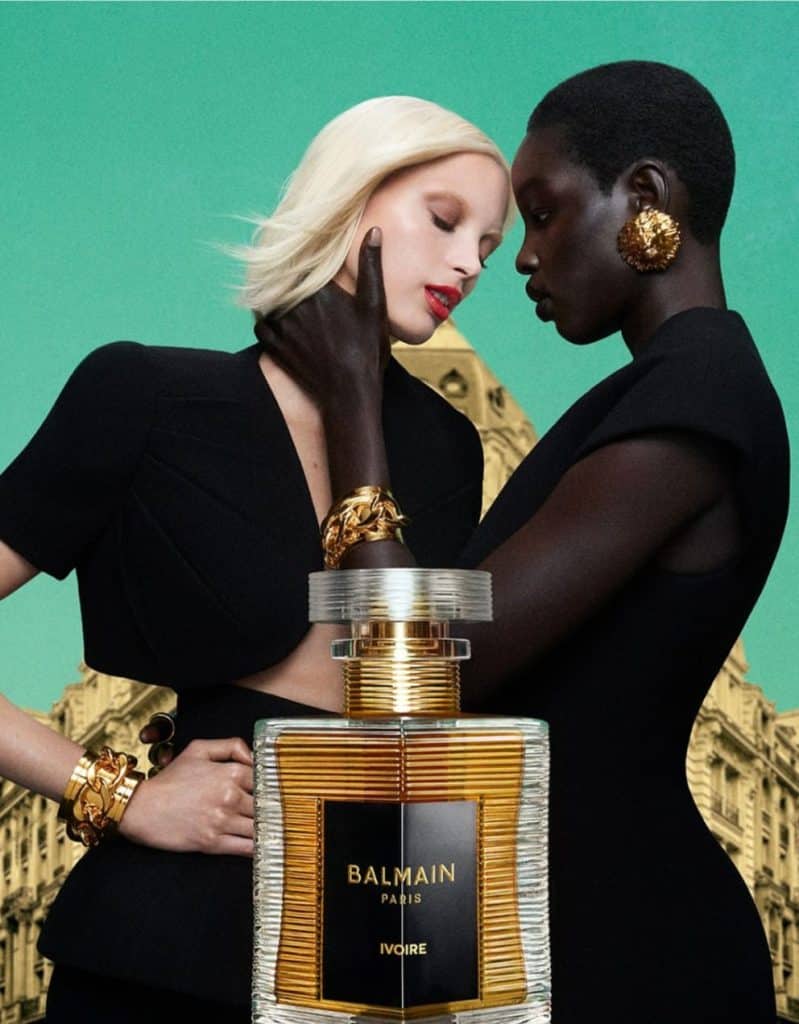 Balmain revoluciona mundo da beleza e lança coleção de perfumes