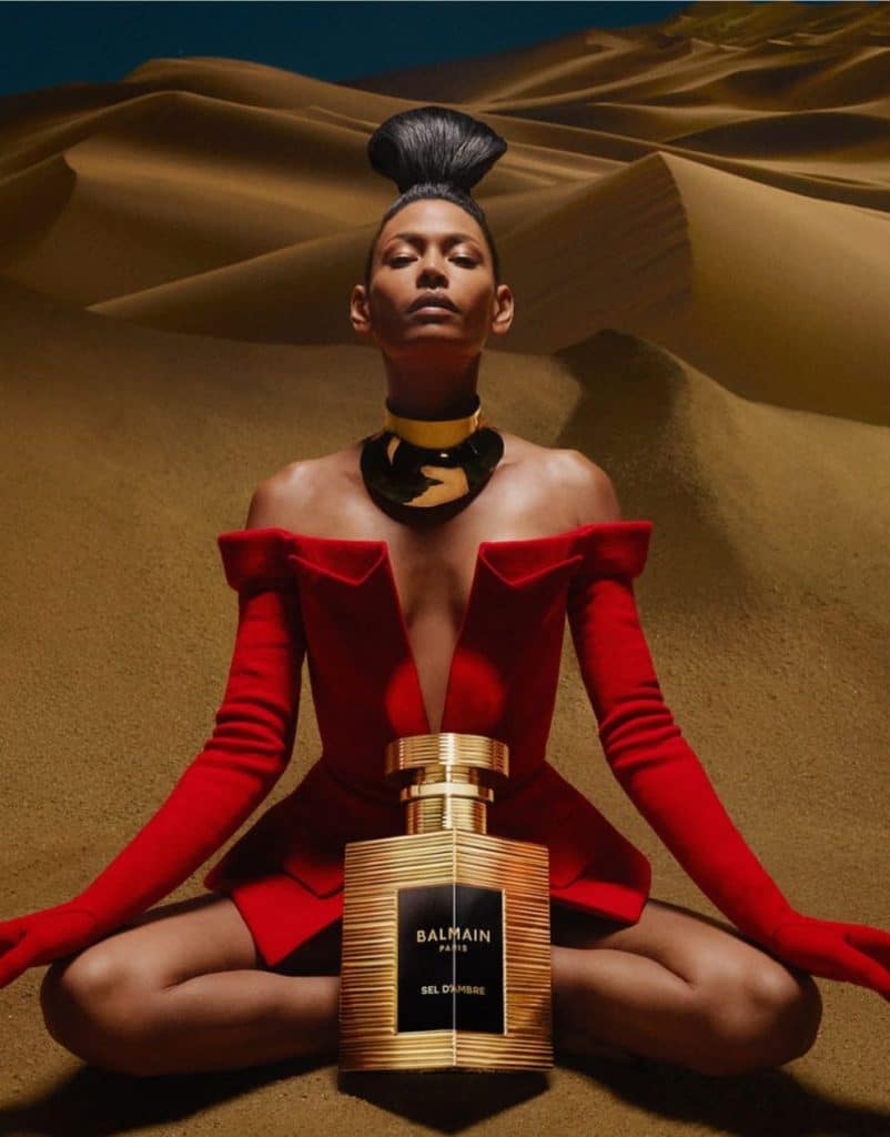 Balmain revoluciona mundo da beleza e lança coleção de perfumes