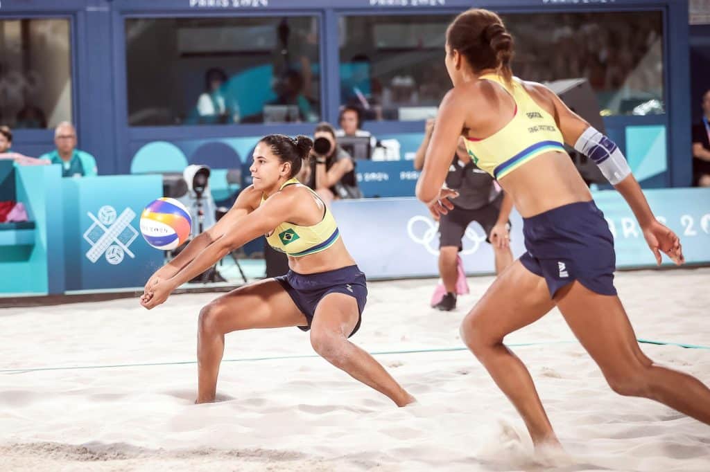 As brasileiras estão na final do vôlei de praia