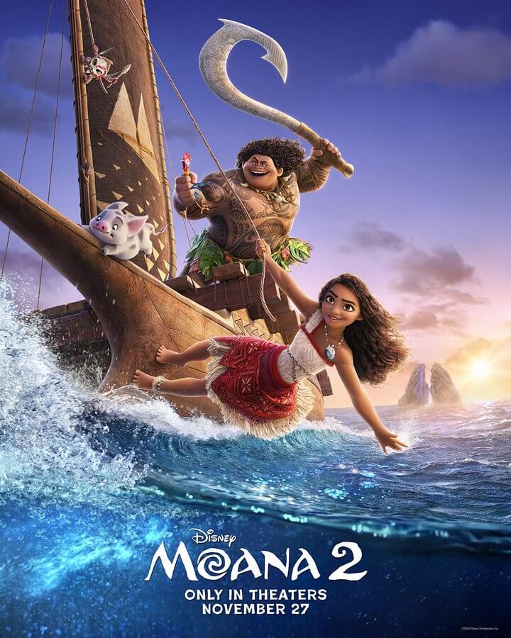 Pôster de “Moana 2”