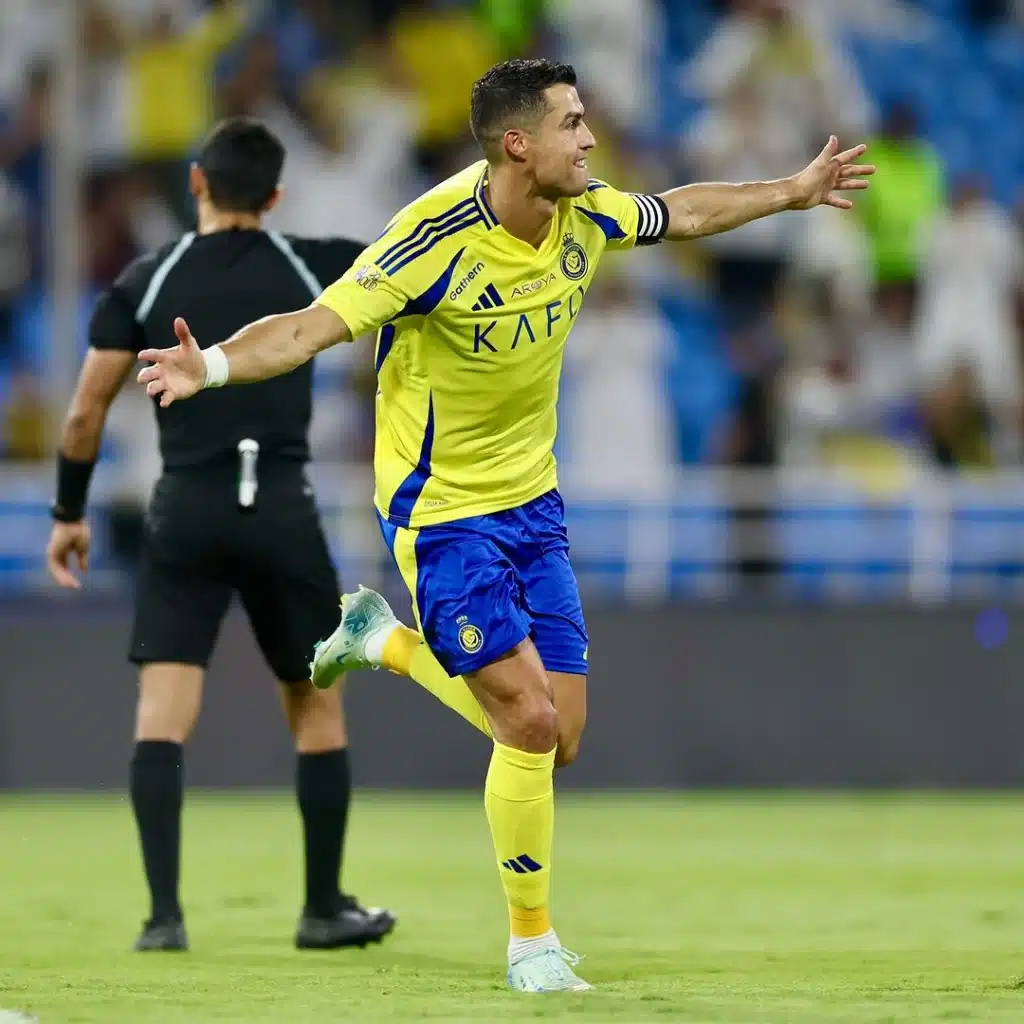 Cristiano Ronaldo em campo pelo Al-Nassr