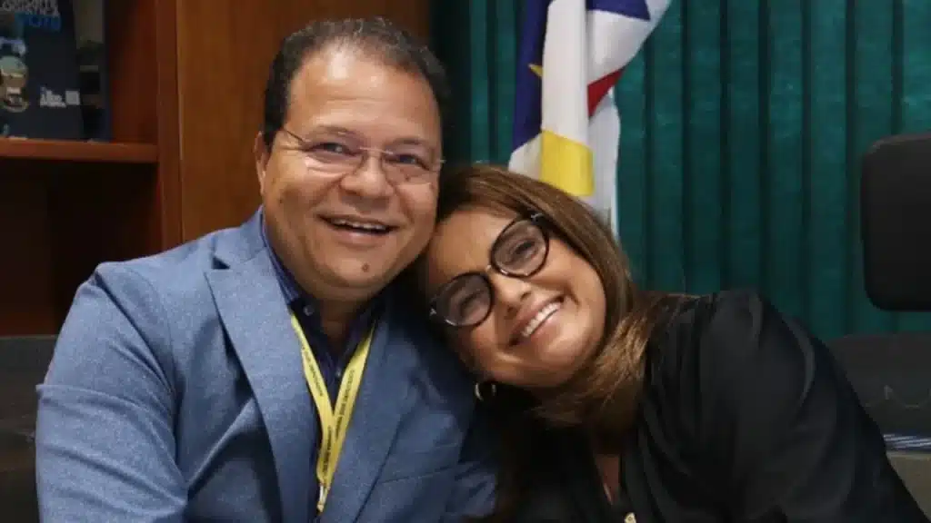 Ronildo Lima e sua esposa Helena da Asatur